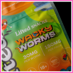 Gummies - Wacky Worms (150mg / 300mg)