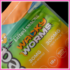 Gummies - Wacky Worms (150mg / 300mg)