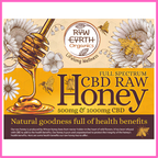 Raw Earth Organics CBD Honey 500g (500mg)
