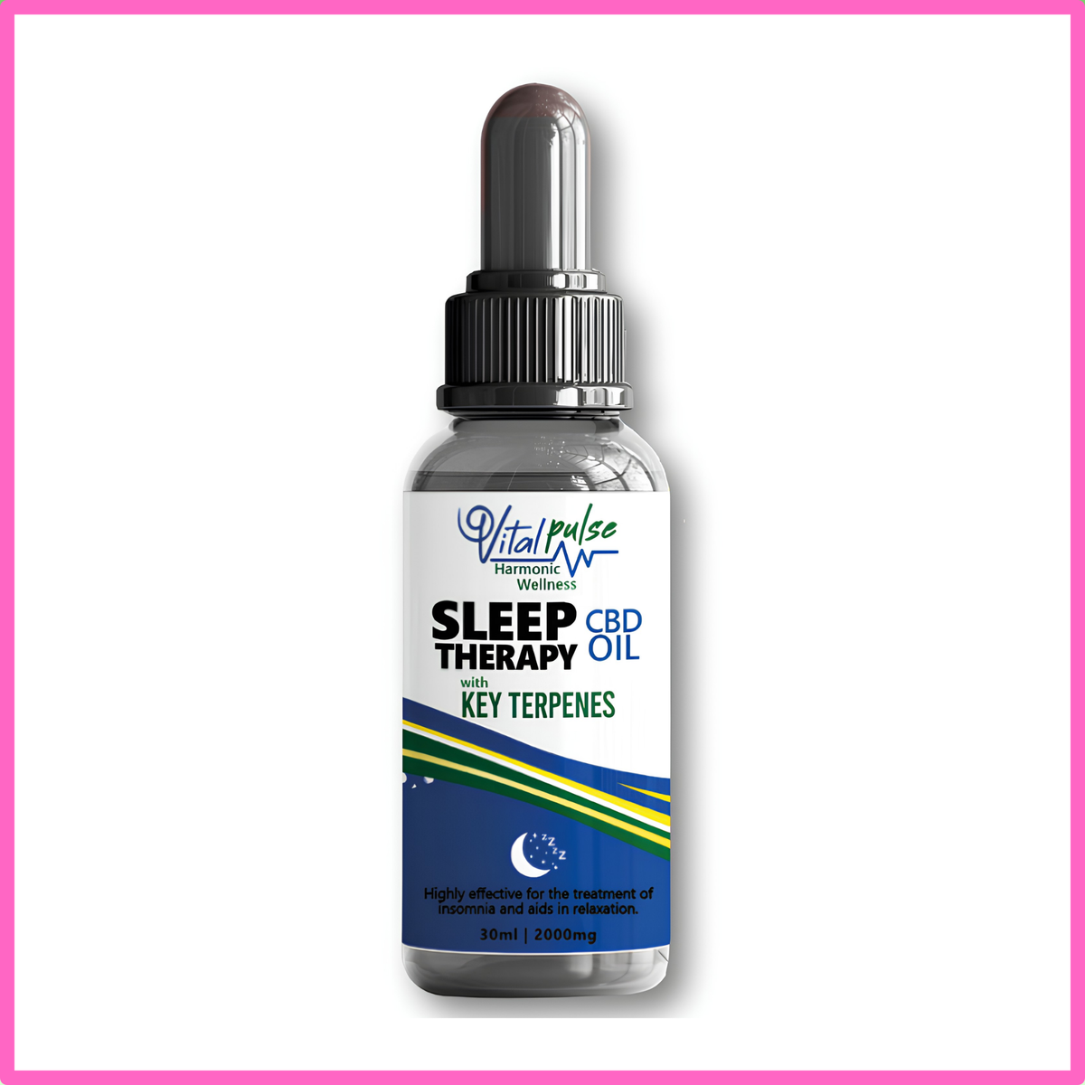 Vitalpulse Sleep Therapy CBD Oil 30ml (2000mg)