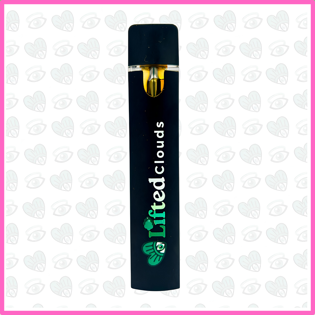 Lifted Delta 9 Disposable Vapes 1ml - Green Crack (Sativa)