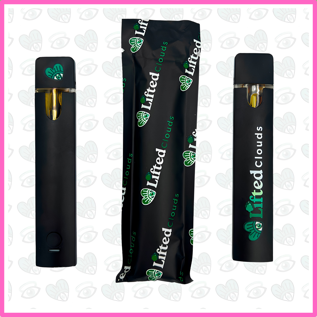 Lifted Delta 9 Disposable Vapes 1ml - Green Crack (Sativa)