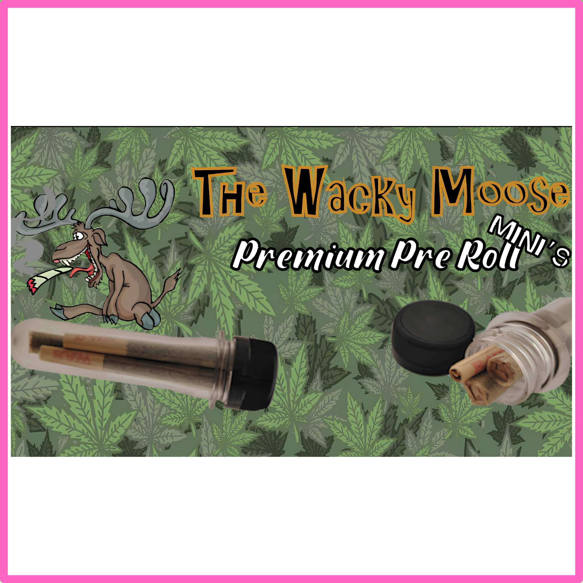 Wacky Moose Premium Pre-Rolls - Mini's - Indoor - Durban Poison (Sativa) 3's