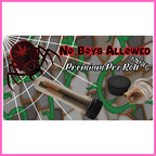No Boys Allowed Premium Pre-Rolls - Mini's - Greendoor - Glam Grape (Indica) 3's