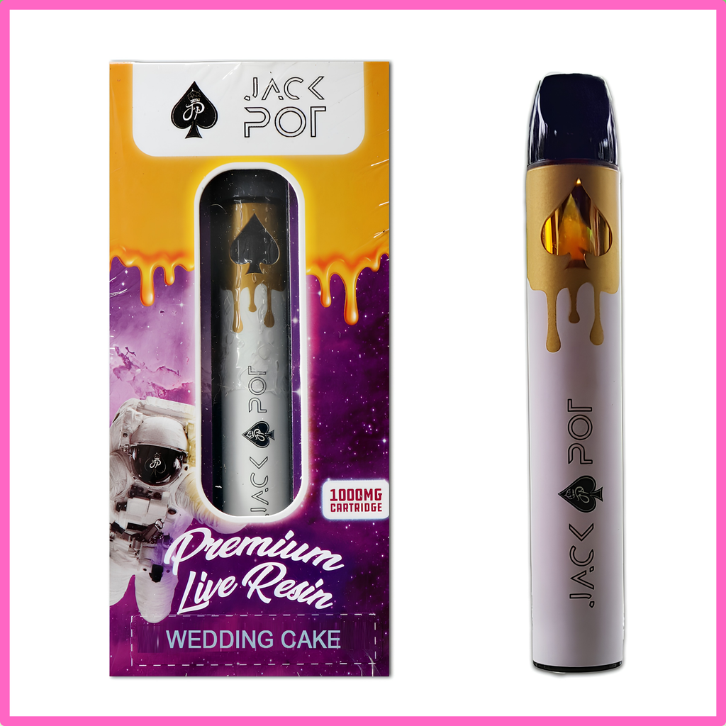 Live Resin Disposable Vapes 1ml - Wedding Cake (Indica-leaning Hybrid)