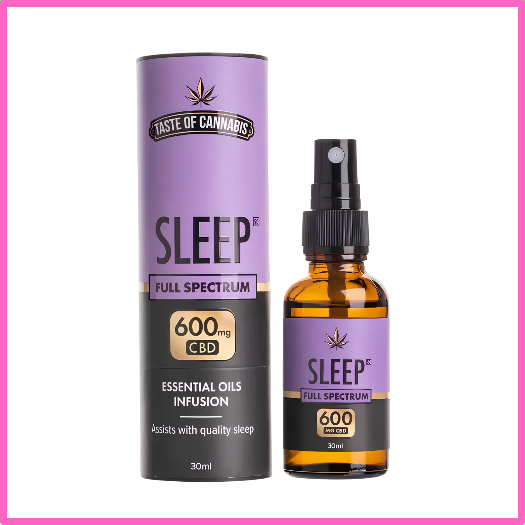 Sleep - 600mg Full Spectrum CBD Oil 30ml
