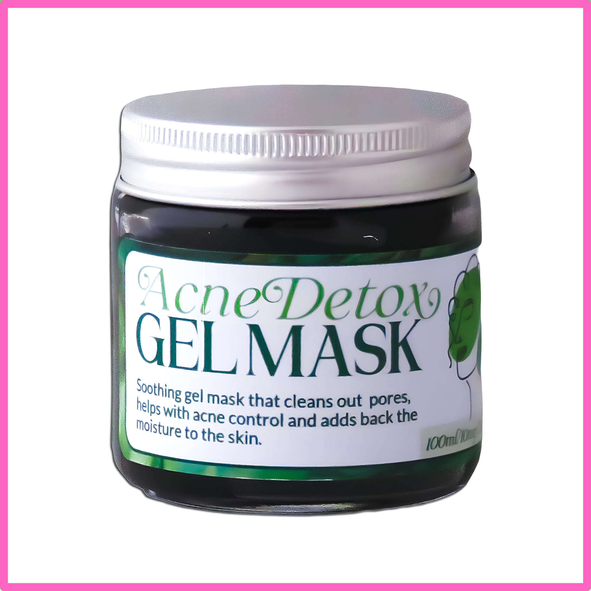 Ultimate Wellness CBD Gel Face Mask - Acne Detox 100ml