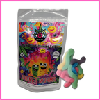Vegan Gummies - Stoner Sour Worms 200mg (10x20mg)