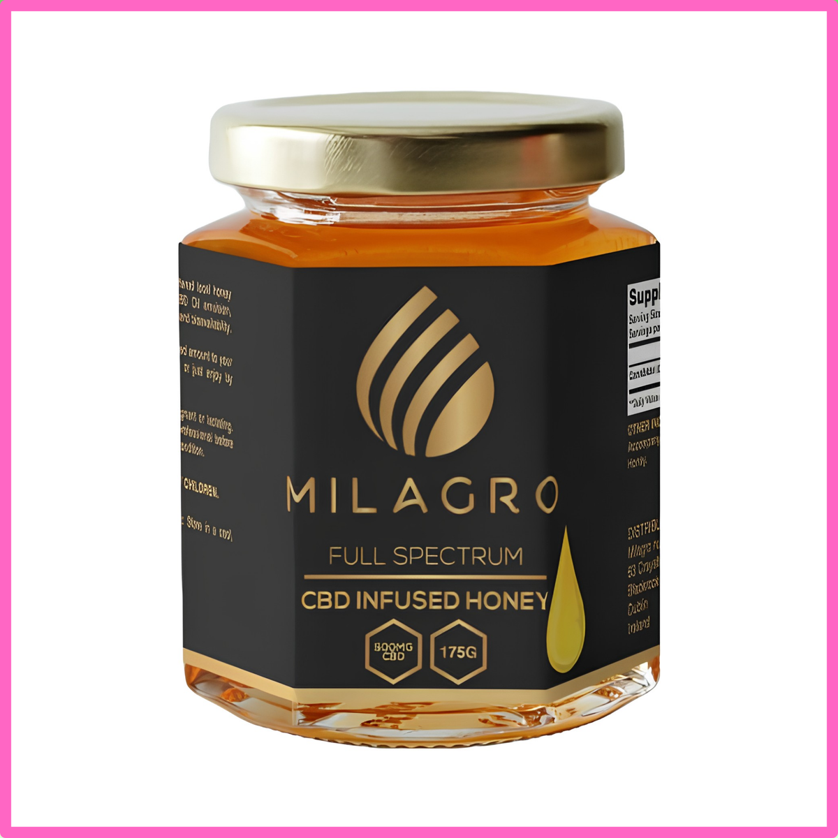 Milagro CBD Infused Honey 170g
