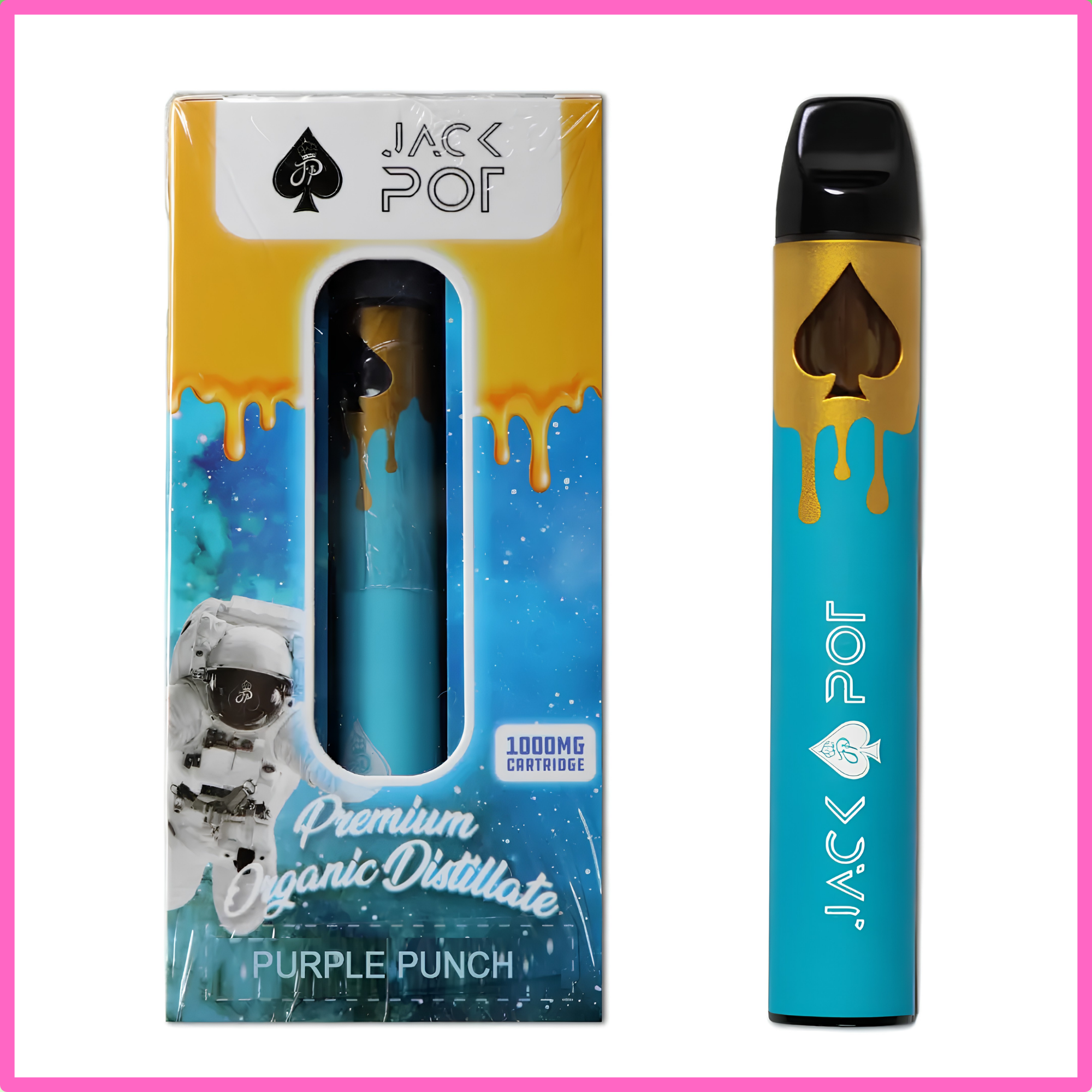 Distillate Disposable Vapes 1ml - Purple Punch (Indica)