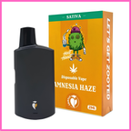 Cannabis Extract Disposable Vapes 2ml - Amnesia Haze (Sativa)