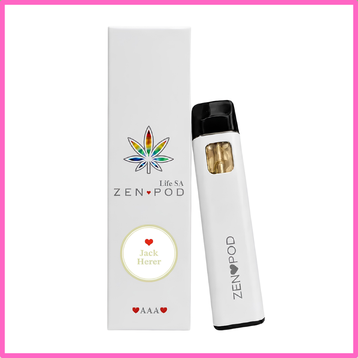 ZenPod Disposable Vapes 1ml - Jack Herer (Sativa)