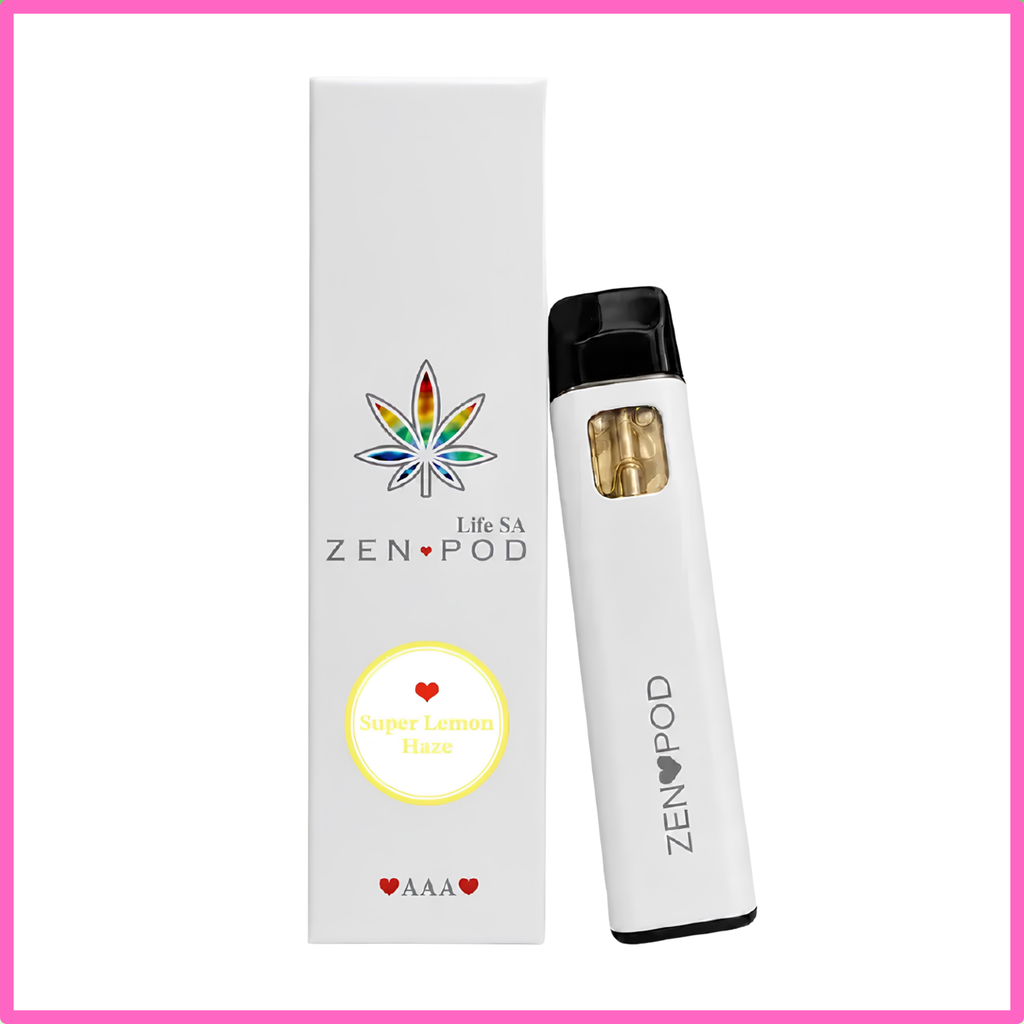 ZenPod Disposable Vapes 1ml - Super Lemon Haze (Sativa)