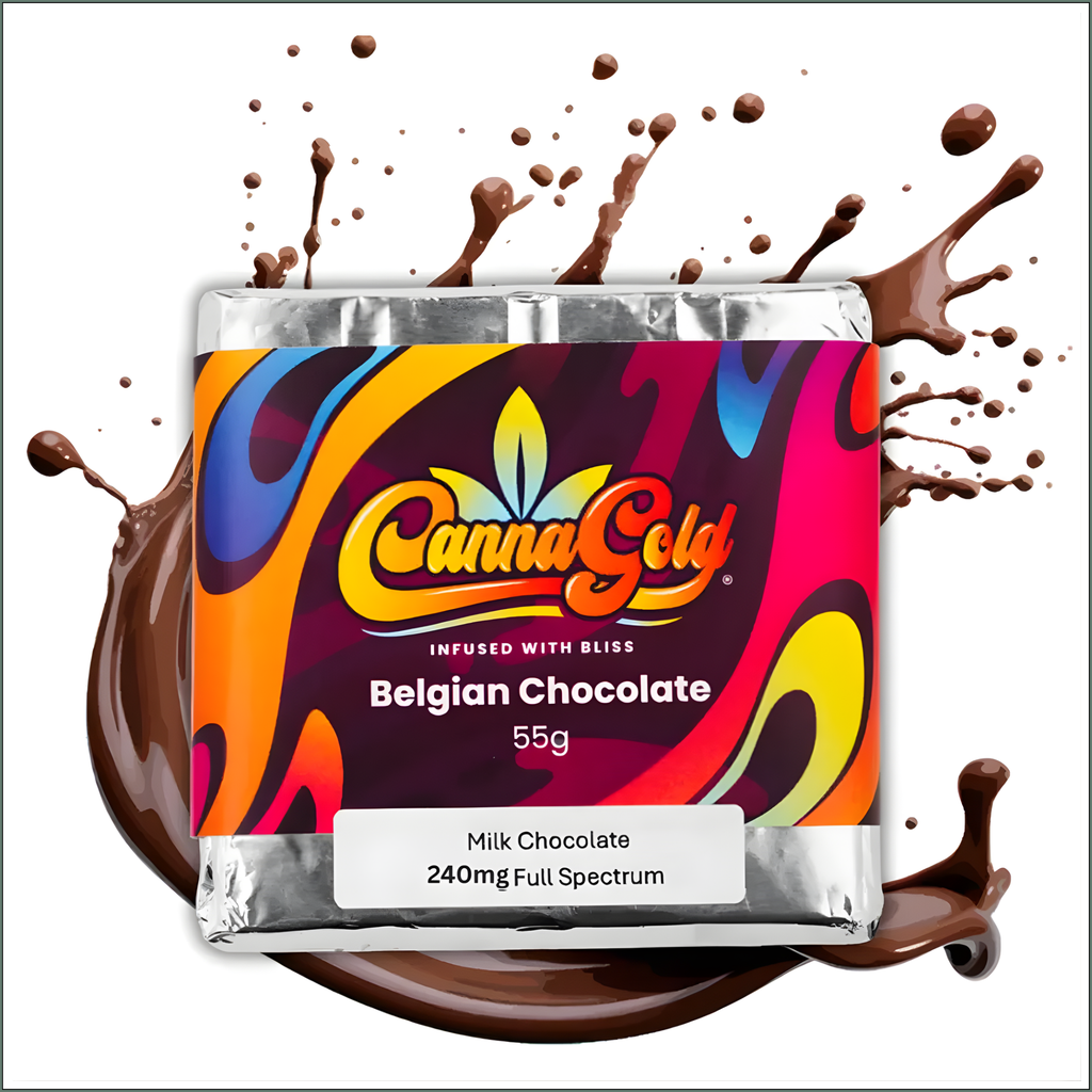 Belgian Chocolate Slab Full Spectrum (4x240mg)