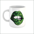 Coffee Mug - Weed Lips