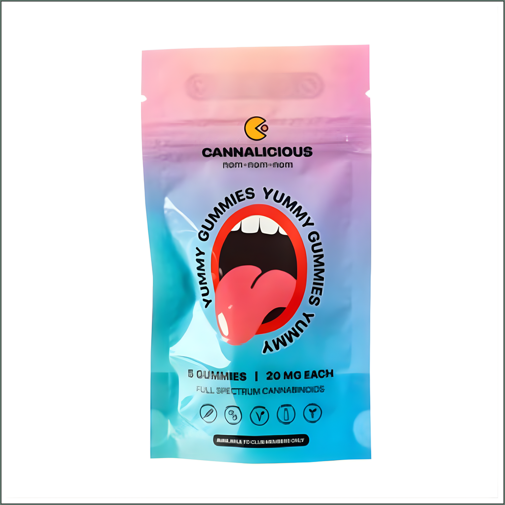 Cannalicious Yummy Gummies 100mg (5x20mg)