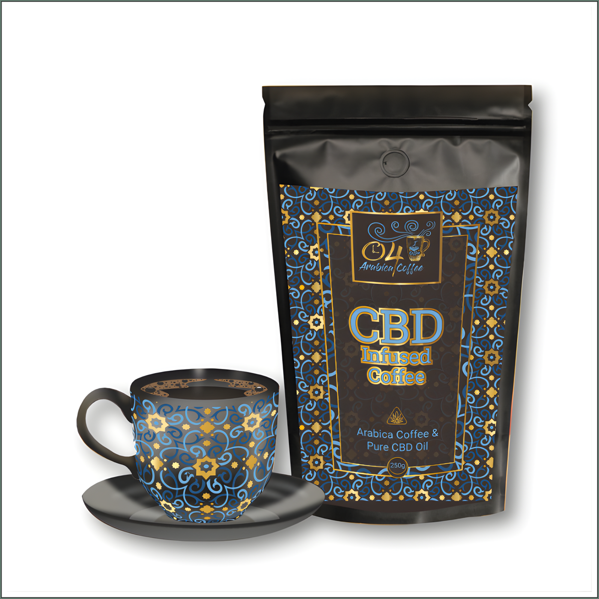 Time 4 Coffee - CBD Infused Coffee 250g
