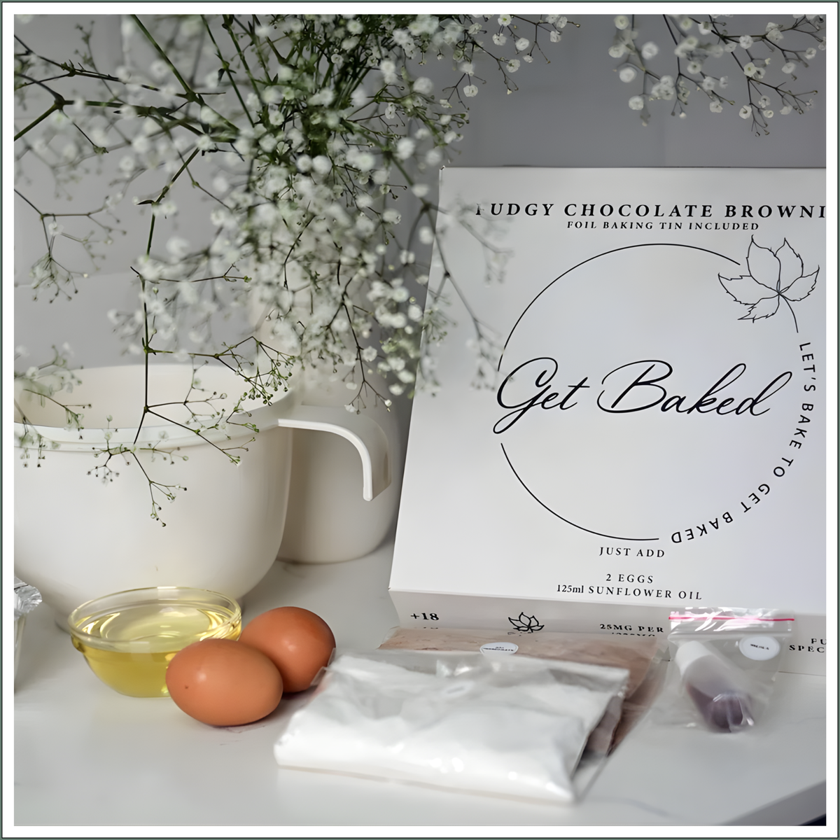 Get Baked DIY Cannabis Brownie Kit