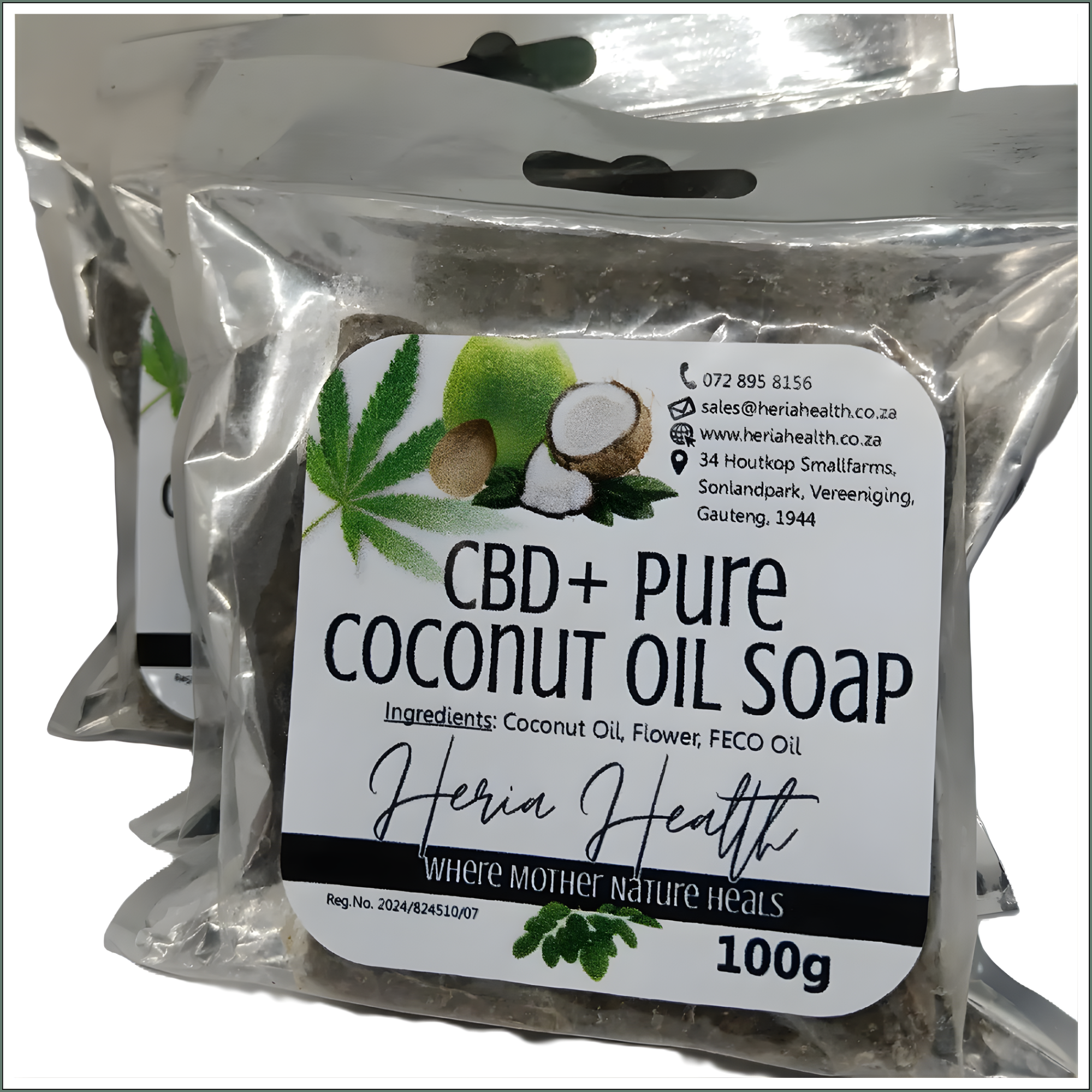 Canna Pure Coconut Oil Soap 100g