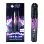 Live Rosin Disposable Vapes 1ml - Cookies 'n Cream (Hybrid)