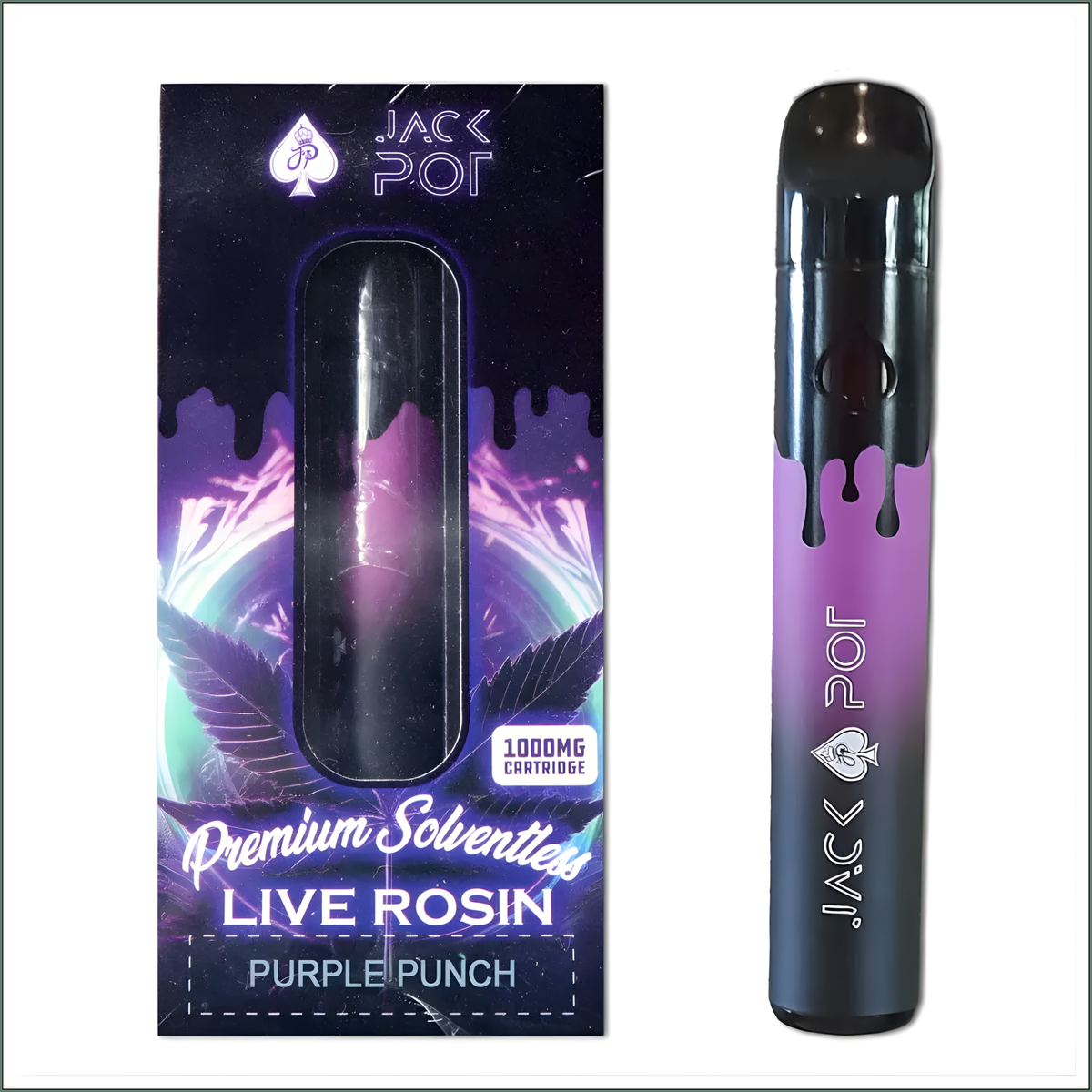 Live Rosin Disposable Vapes 1ml - Purple Punch (Indica)