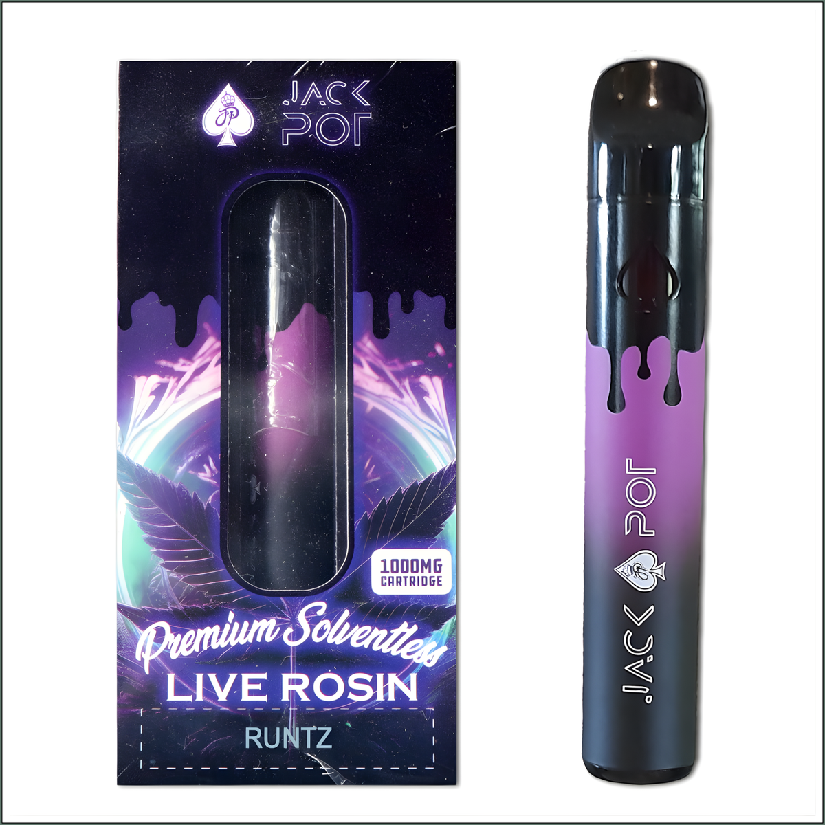 Live Rosin Disposable Vapes 1ml - Runtz (Hybrid)