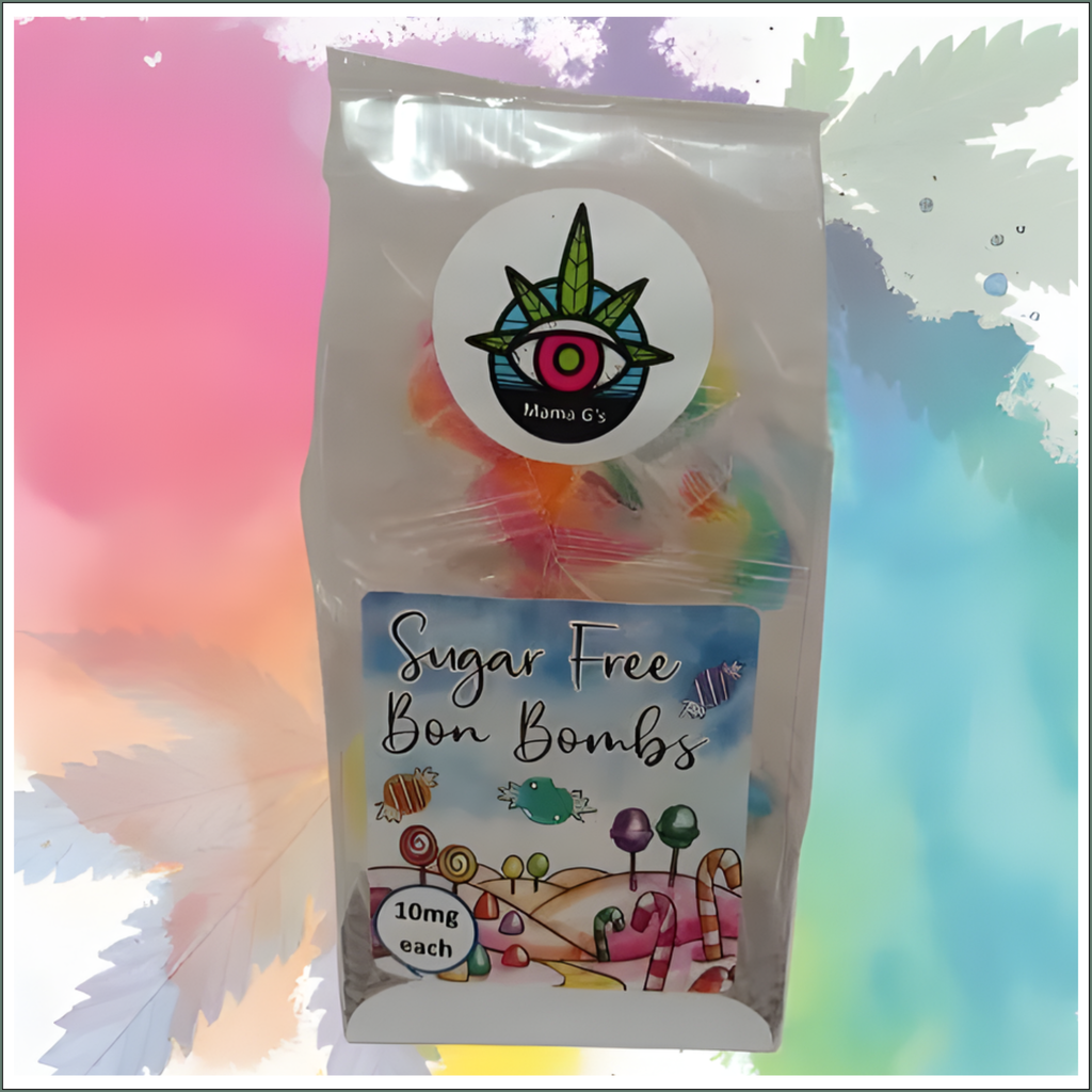 Sugar-Free Bon Bombs - Tutti Frutti Hard Candies 100mg (10x10mg)