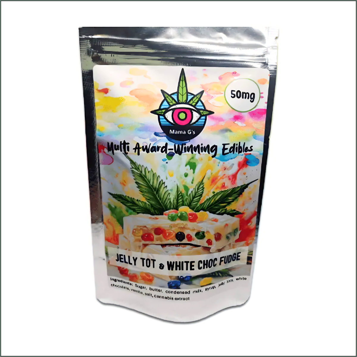 Jelly Tots & White Chocolate Fudge - Full Spectrum (Pack of 10)