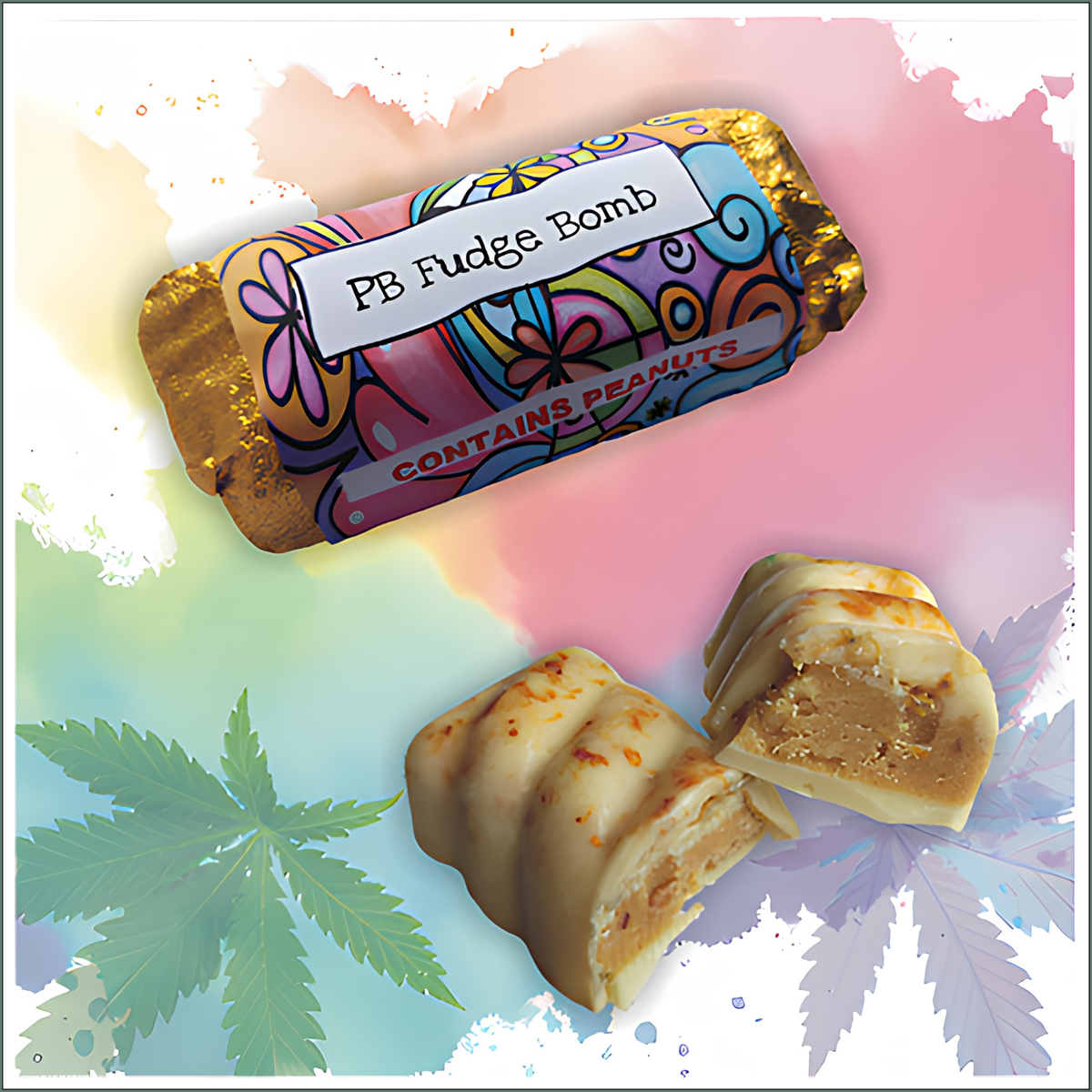 Peanut Butter Fudge Bomb Bar (Pack of 10)
