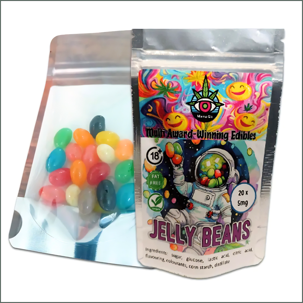 Vegan Gummies - Jelly Beans 100mg (20x5mg)