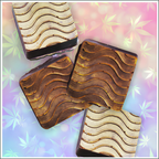 Chocolate Squares with Nutella & Nut Filling (Pack of 10)