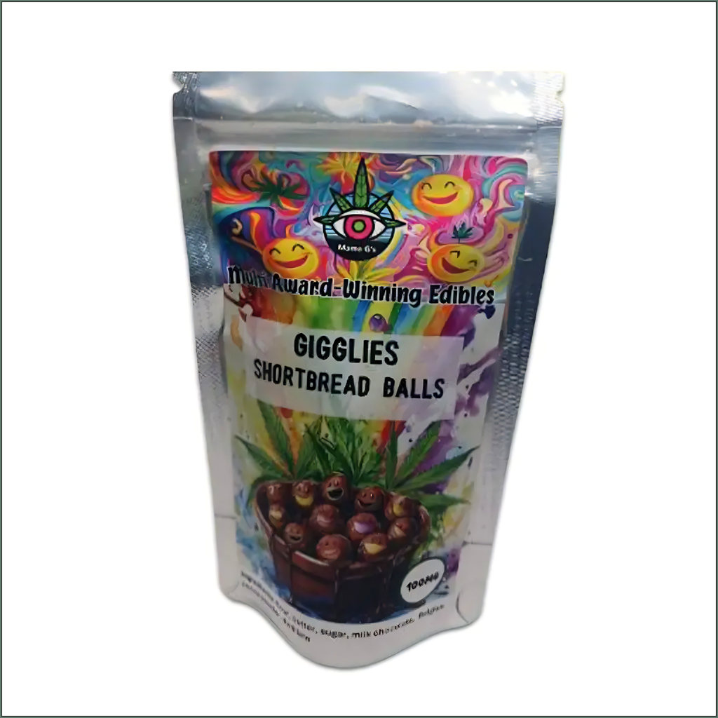 Gigglies Chocolate-Coated Shortbread Balls 100mg