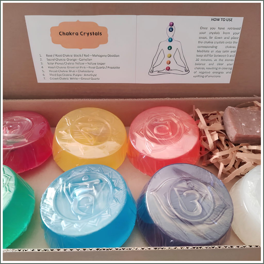 Chakra Soap Set with CBD