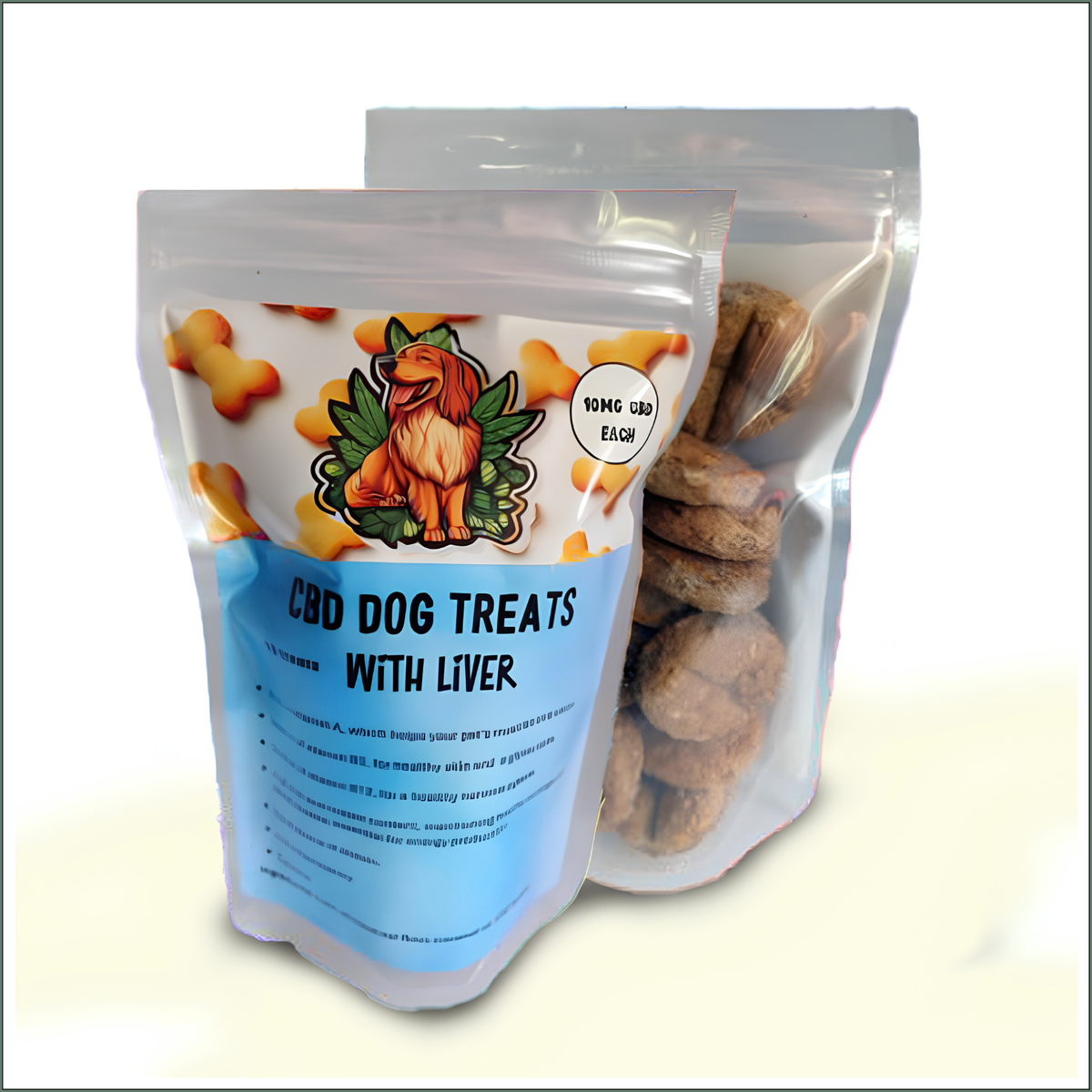 CBD Dog Treats with Liver 150mg (15x10mg)