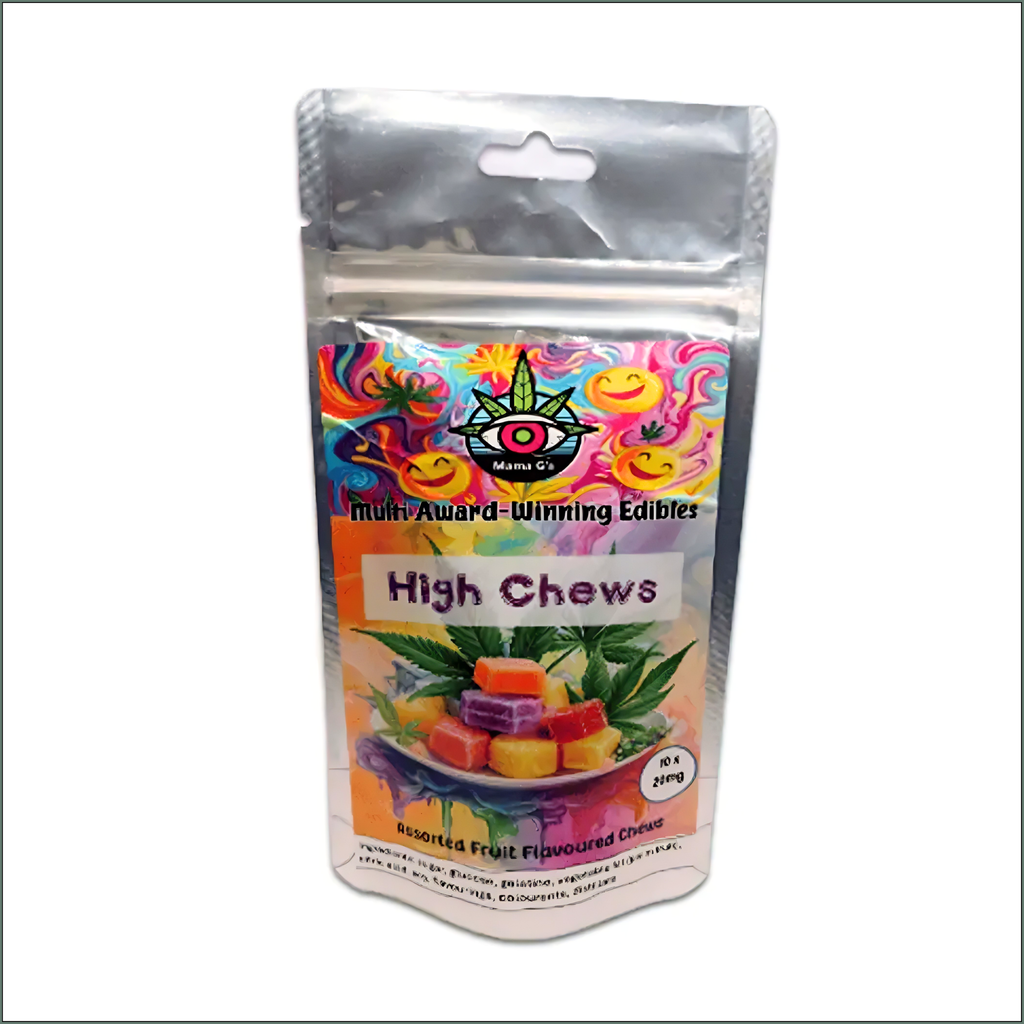 High Chews Fruit Flavoured Toffees 200mg (10x20mg)