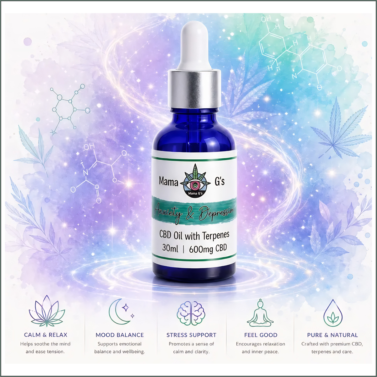 CBD Oil for Anxiety & Depression 30ml