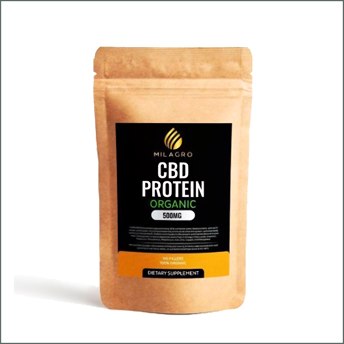 Milagro CBD Hemp Protein Powder 500mg