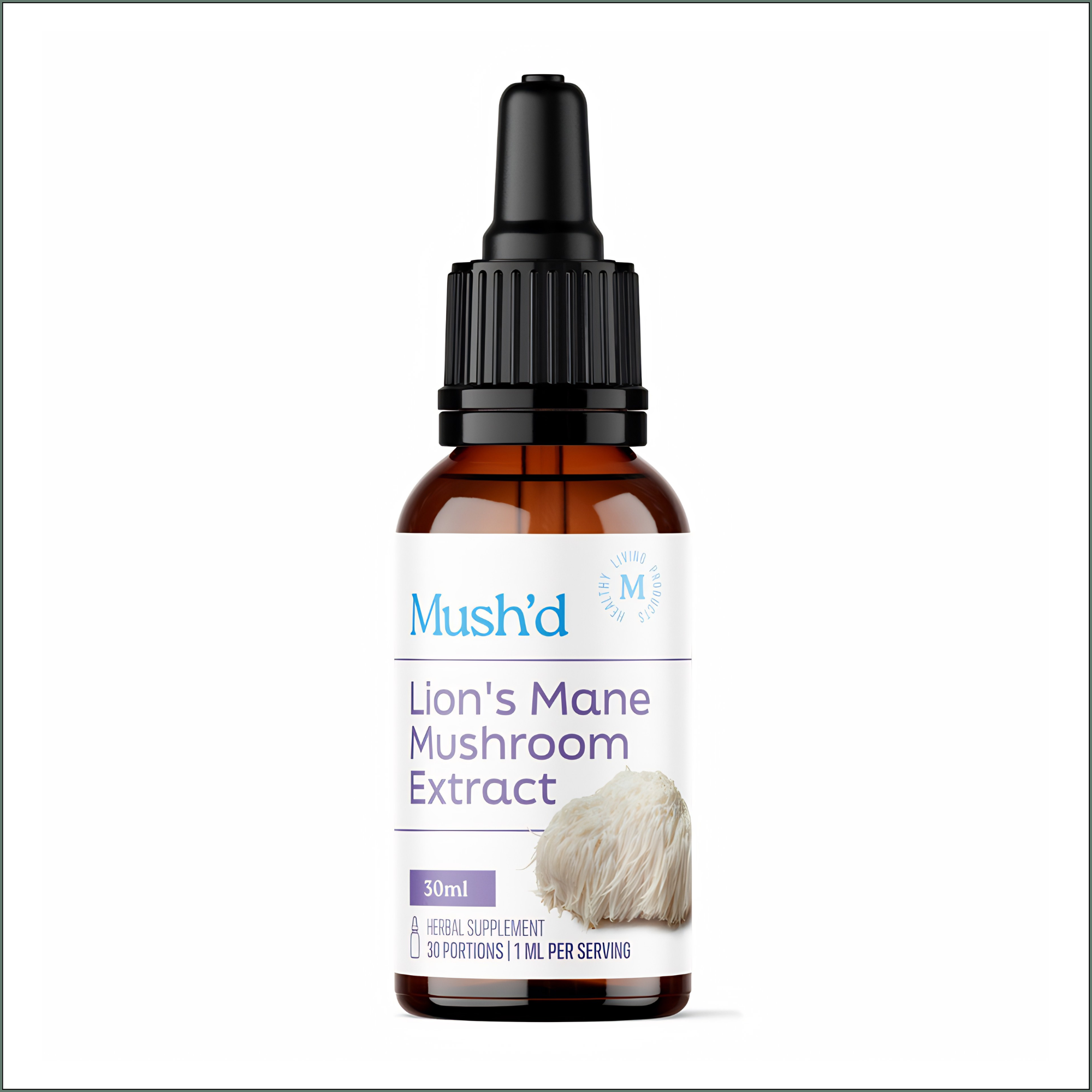 Dual Extracted Mushroom Tincture - Lion's Mane 30ml
