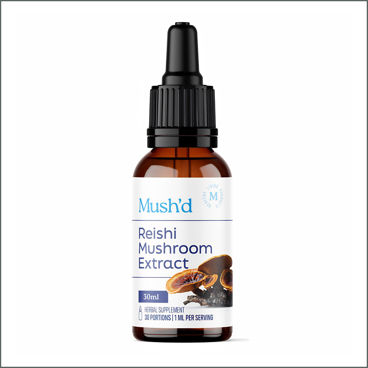 Dual Extracted Mushroom Tincture - Reishi 30ml
