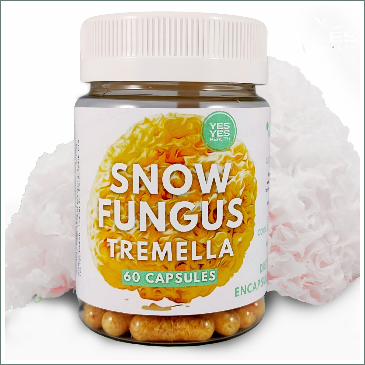 YesYes Health - Snow Fungus (Tremella) Mushroom 60's