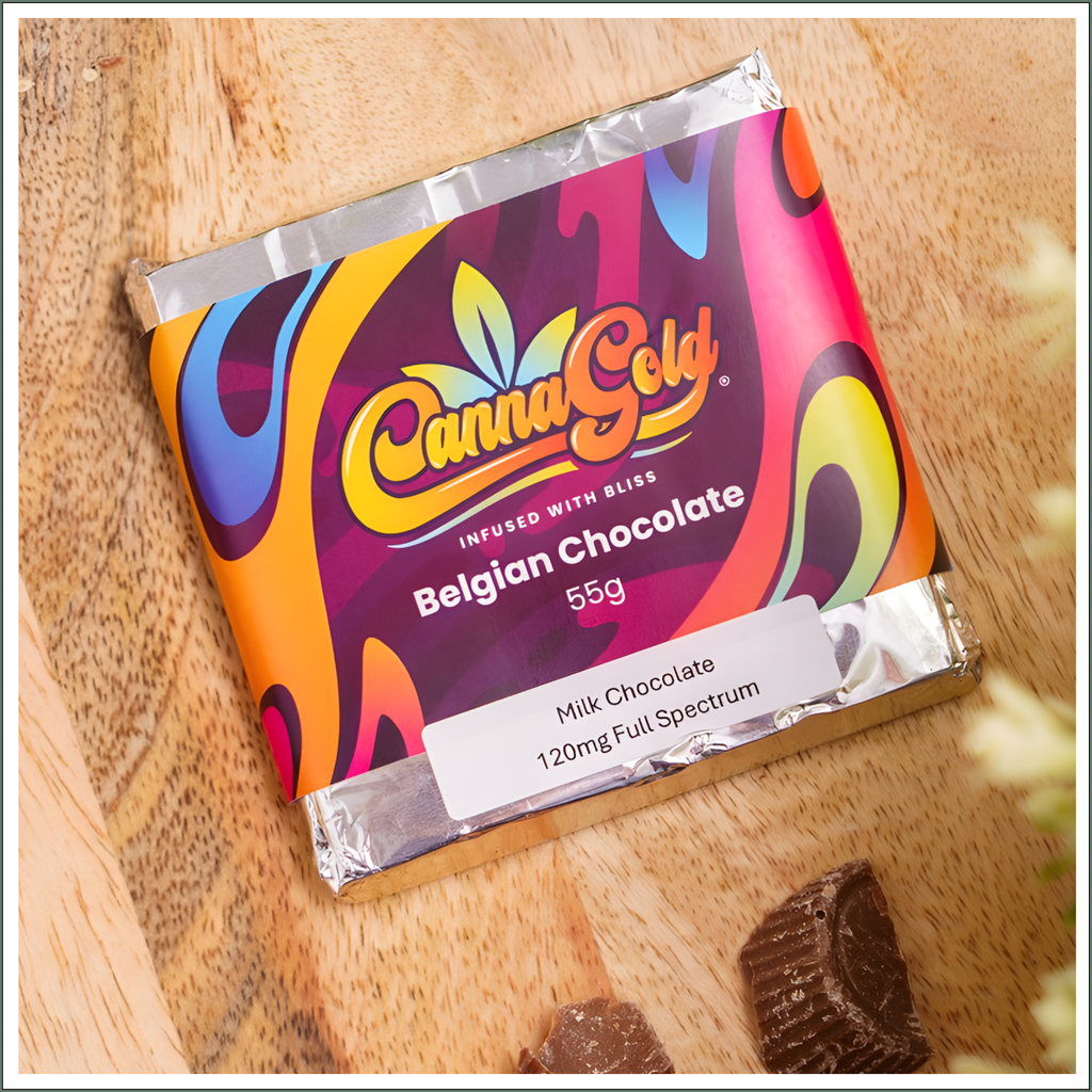 Belgian Chocolate Slab Full Spectrum (4x120mg)