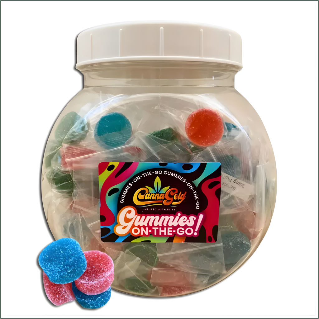 Gummies-On-The-Go (Round) - Full Spectrum 2340mg (78x30mg Tub)