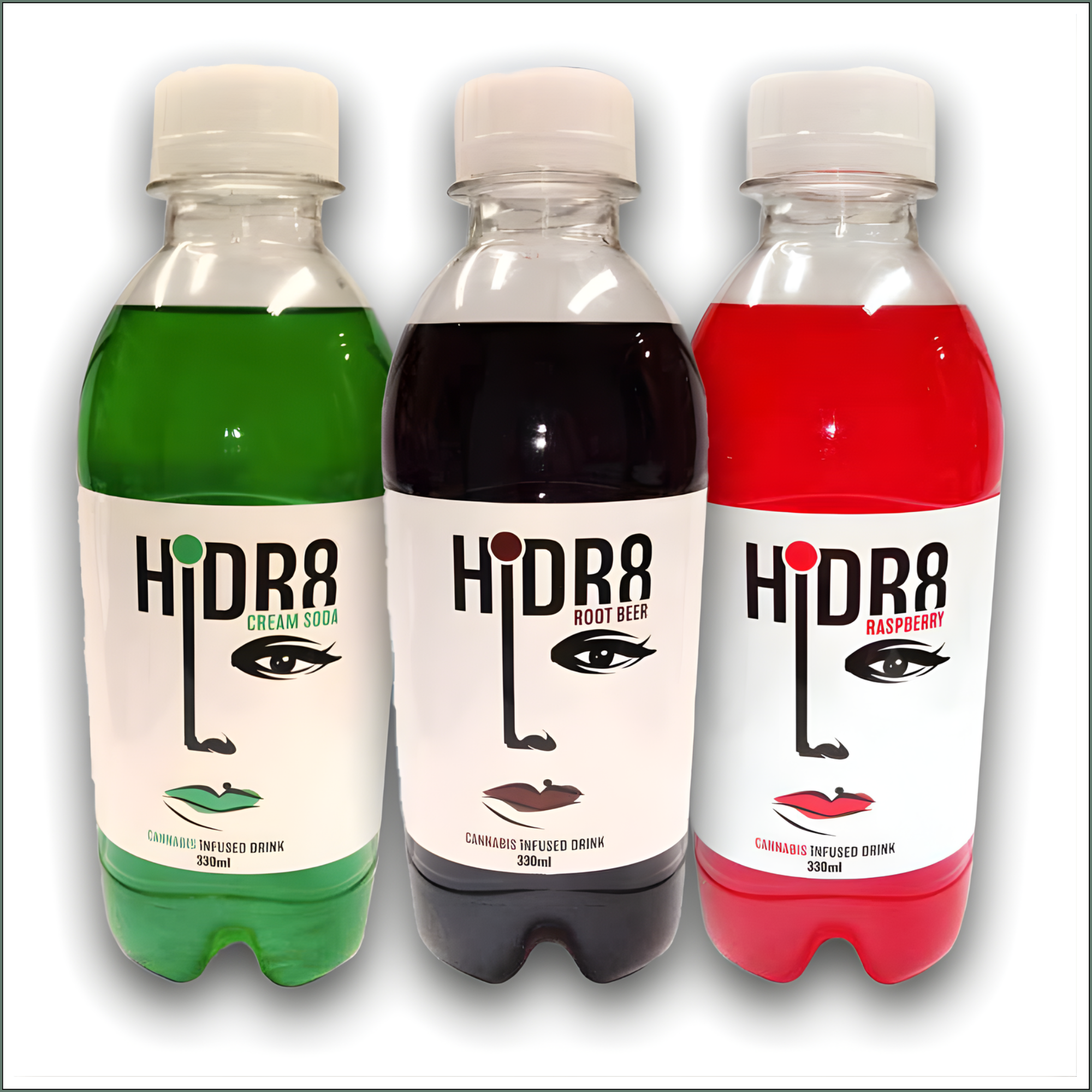 HiDR8 Cannabis Infused Drink 30mg - Root Beer (330ml)