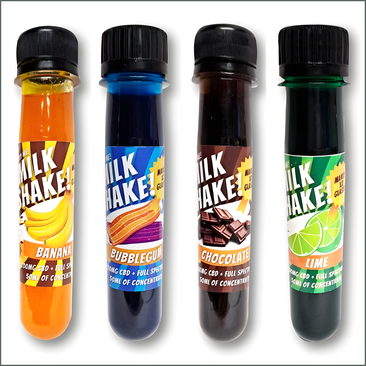 Milkshakes 200mg Full Spectrum - Peanut Butter