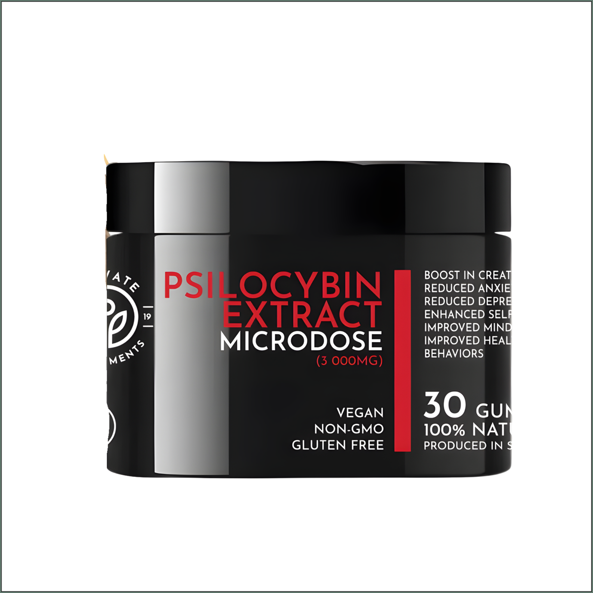 Psilocybin Cubensis Microdose Gummies (30x100mg)