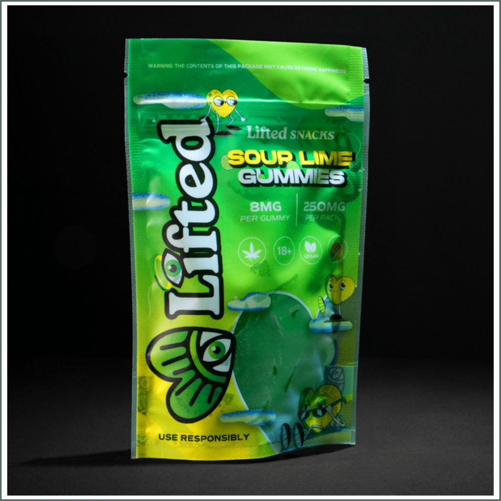 Sour Lime Gummies 250mg (31x8mg)