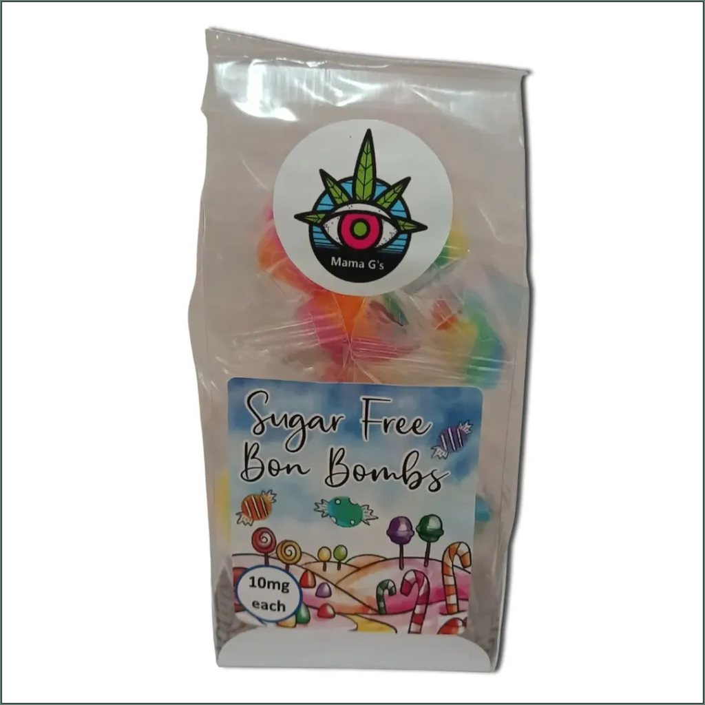 Sugar-Free Bon Bombs - Tutti Frutti Hard Candies 100mg (10x10mg)