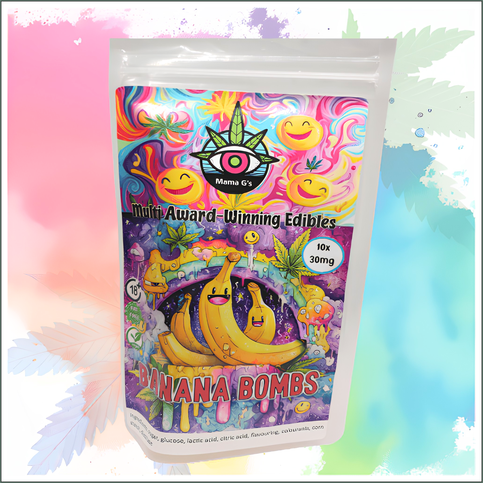 Gummies - Banana Bombs 300mg