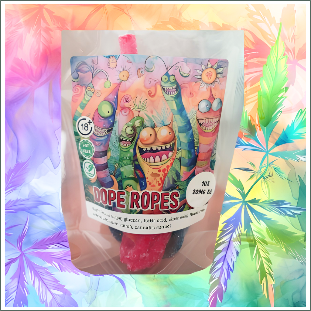 Vegan Gummies - Dope Ropes 200mg (10x20mg)