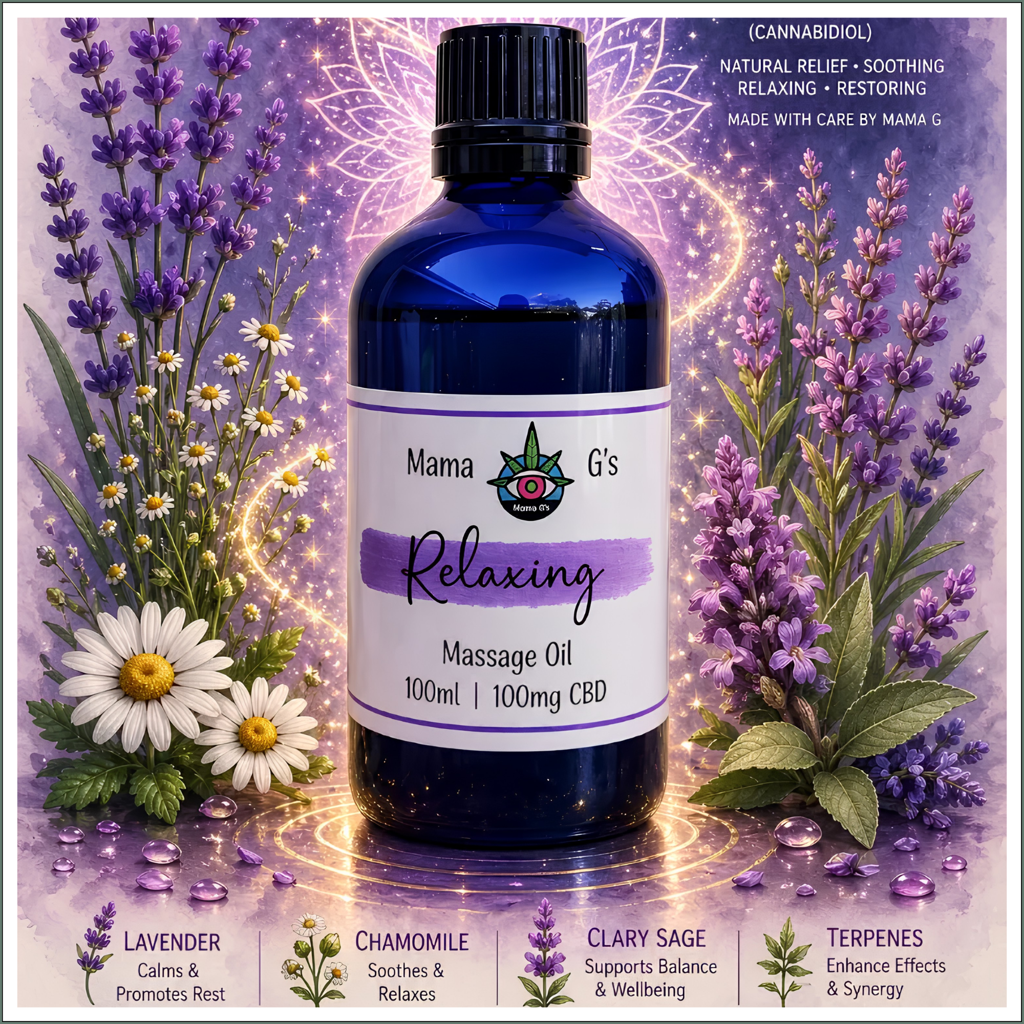 CBD Massage Oil 100ml